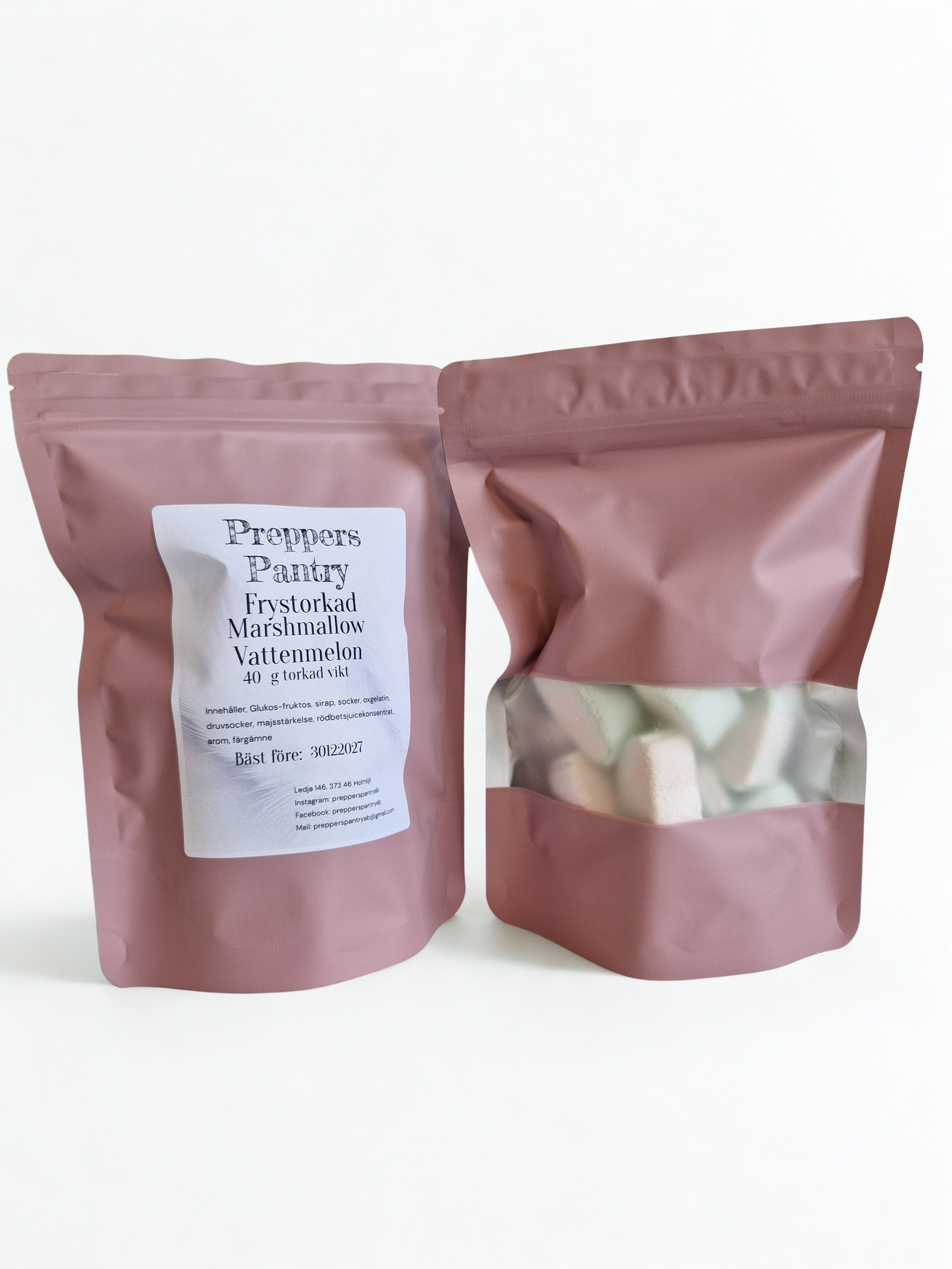 Vattenmelon marshmallow